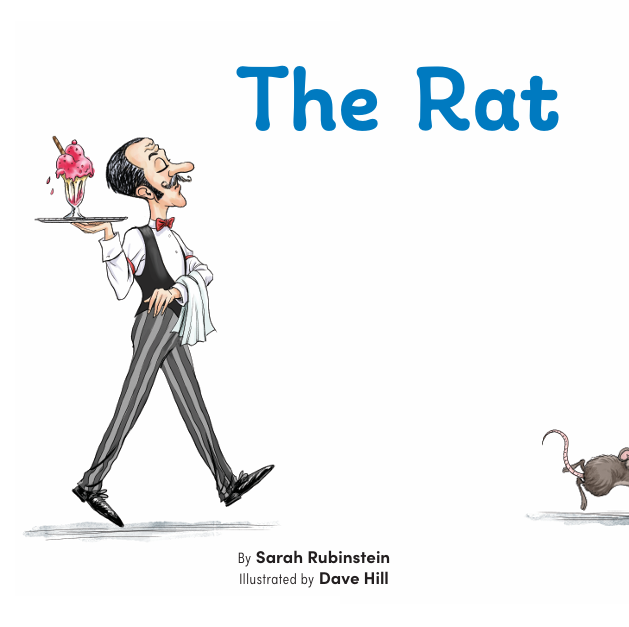 The Rat (LOL PHONICS Decodable Readers) Paperback – Large Print,