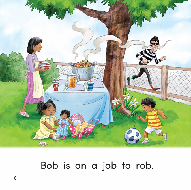 Bob Can Rob (LOL PHONICS Decodable Readers) Paperback