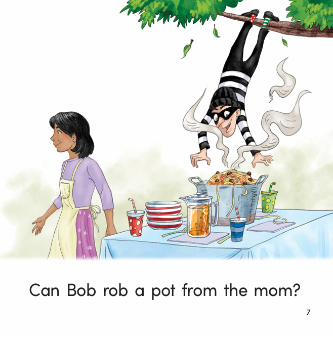 Bob Can Rob (LOL PHONICS Decodable Readers) Paperback